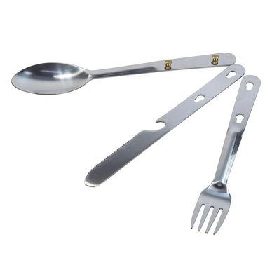 Besteckset Regatta Steel Cutlery Set Silver