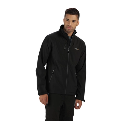 Jacke Regatta Nielson III Black SealGrey Herren