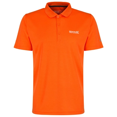 Polo Shirt Regatta Mens Maverik III Magma Orange