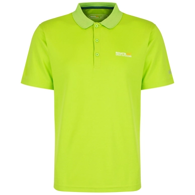 Polo Shirt Regatta Mens Maverik III Lime Zest Green