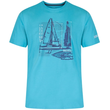 T-Shirt Regatta Cline Maui Blue Herren