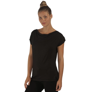 T-Shirt Regatta Nolana Black Damen