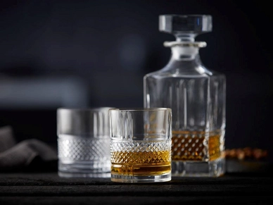 Whiskyset Lyngby Glas Krystal Brillante Clear 0,85 L (5-delig)