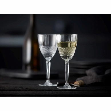 Witte Wijnglas Lyngby Glas Krystal Brillante Clear 230 ml (4-delig)