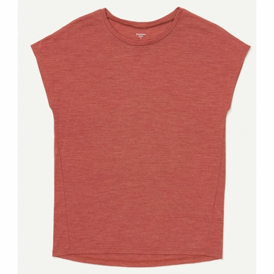 T-shirt Houdini Femme Activist Tee Deep Red