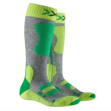 Skisok X-Socks Junior Ski 4.0 Grey Green