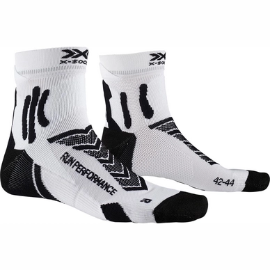 Hardloopsokken X-Socks Men Run Performance Black White