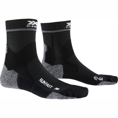 Hardloopsokken X-Socks Run Fast Socks Black