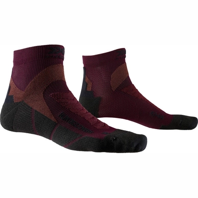 Hardloopsokken X-Socks Run Discovery Dark Ruby Opal Black