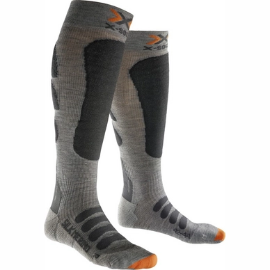 Skisok X-Socks Silk Merino Grey/Anthracite