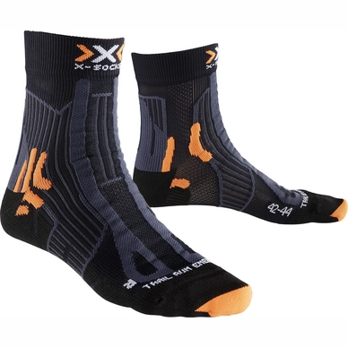 Hardloopsokken X-Socks Trail Energizer Black/Grey
