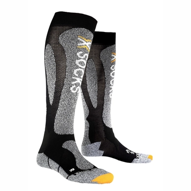 Skisok X-Socks Carving Silver Black/Grey