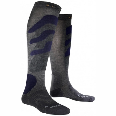 Chaussette de Ski X-Socks Ski Precision Grey Blue