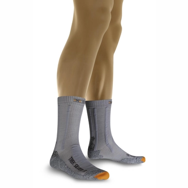 Chaussettes de randonnée X-Socks Trekking Silver Grey/Melange