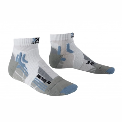 Chaussettes Running X-Socks Marathon Lady White/Sky Blue
