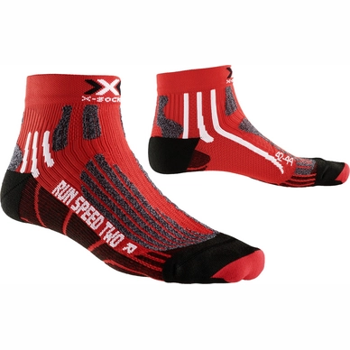 Hardloopsokken X-Socks Speed Two Red