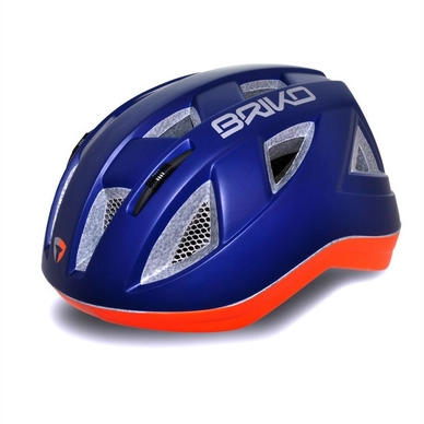Fietshelm Briko Paint Blue Orange