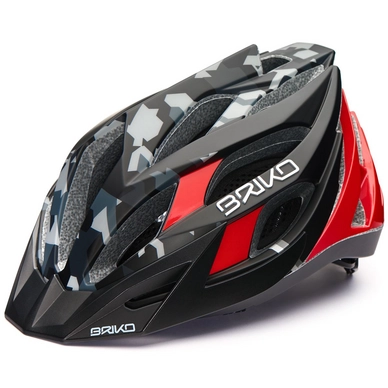 Fietshelm Briko Fuoco Lava Camo Red