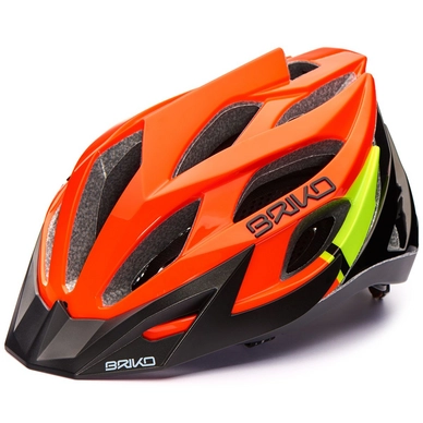 Fietshelm Briko Fuoco Orange Yellow