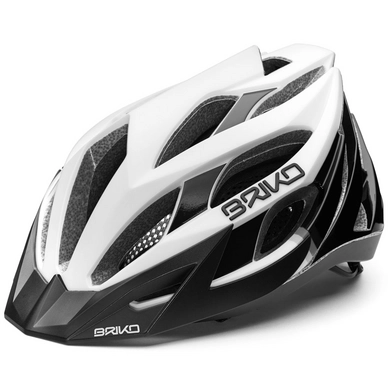 Fietshelm Briko Fuoco Matt White Grey