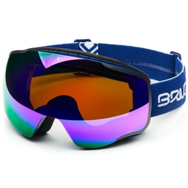 Skibril Briko Kaba Matt Blue Orange Mirror
