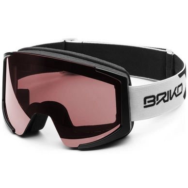 Skibril Briko Lava XL OTG P1 Matt White Black Pink