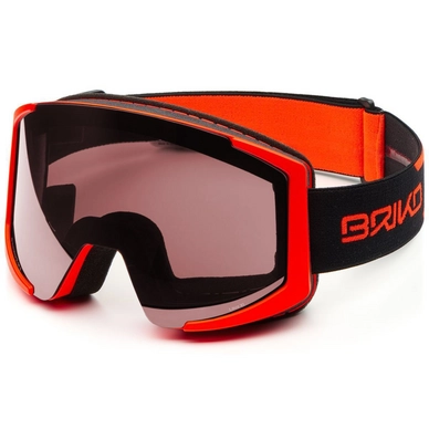 Skibril Briko Lava XL OTG P1 Matt Orange Fluo Pink