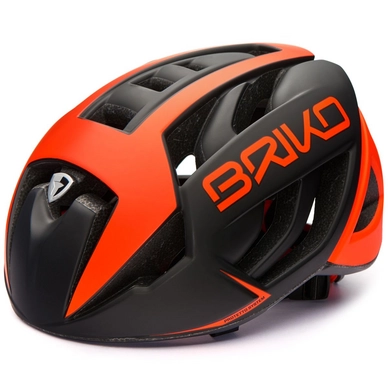 Fietshelm Briko Ventus Mt Black Orange
