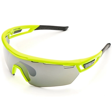 Zonnebril Briko Cyclope Fluo Yellow Silver