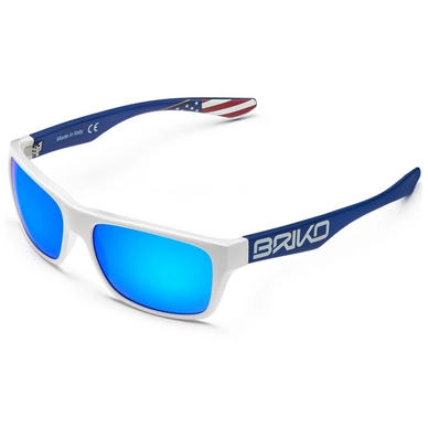 Zonnebril Briko Patriot USSA White Blue