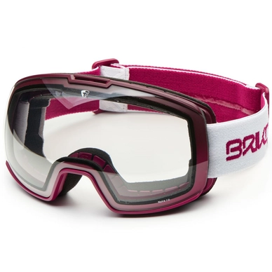 Ski Goggles Briko Nyira 7.6 Matte White Violet Photochromic Grey