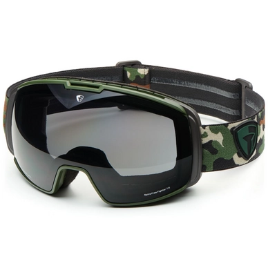 Ski Goggles Briko Nyira Free Fighter 7.6 Matte Green Camo Smoke