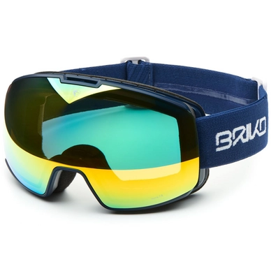 Ski Goggles Briko Nyira 7.6 Matte Dark Blue Yellow Mirror