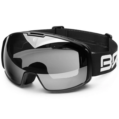 Ski Goggles Briko Nyira Free Fighter 7.6 OTG Matte Black Silver Mirror