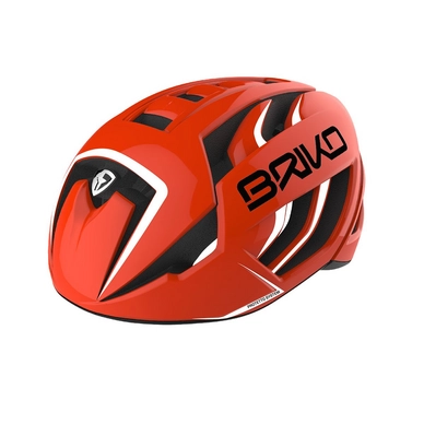 Fietshelm Briko Ventus Fluid Inside Orange Fluo White