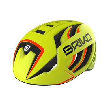 Fietshelm Briko Ventus Fluid Inside Yellow Orange Fluo