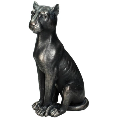 Ornament HD Living Leopard Black 14 x 20 cm