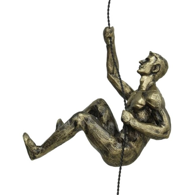 Ornament HD Living Figure Gold 9 x 16 cm