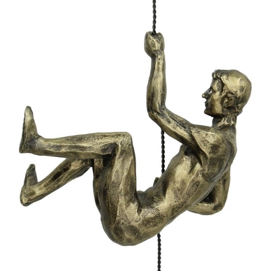 Ornament HD Living Figure Gold 9 x 14 cm