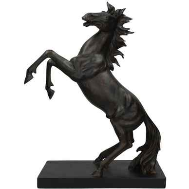 Ornament HD Living Horse Brown 14 x 32 cm