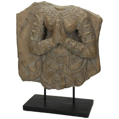 Ornament HD Living Hands Taupe 13 x 25,5 cm