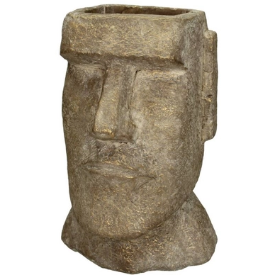 Bloempot HD Living Head Gold 17 x 18 x 27,5 cm