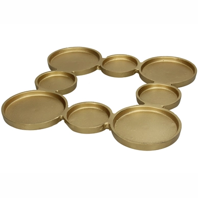 Kandelaar HD Living Gold 39 x 31 x 1,75 cm