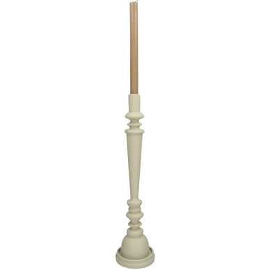 Kandelaar HD Living Ivory 12,5 x 12,5 x 50 cm