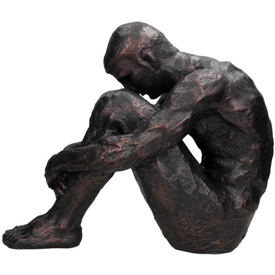 Ornament HD Living Figure Bronze 22,7 x 40,2 cm