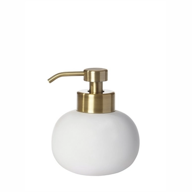 Zeepdispenser Mette Ditmer Yin-Yang White/Brass