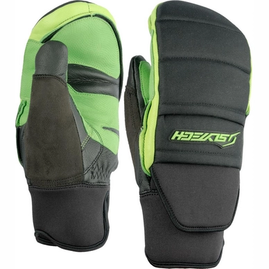 Want Slytech Mittens Fortress Race Neon Green Black