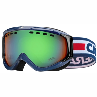 Skibril Carrera Zenith Matt Blue Glitter / Sky Spectra