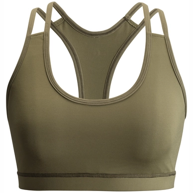 Sports Bra Black Diamond Women Flagstaff Bra Burnt Olive