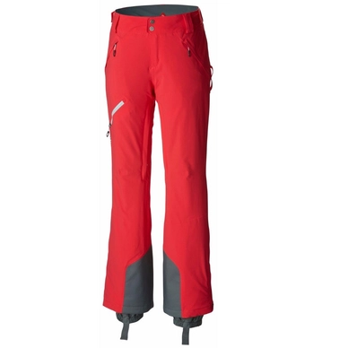 Pantalon de Ski Columbia Zip Down Pant Women's Red Camellia